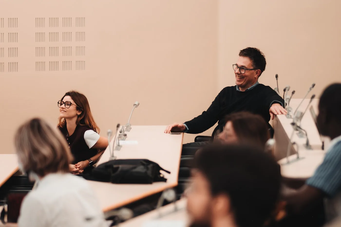 Échanges lors d’une rencontre au FIFF de Namur