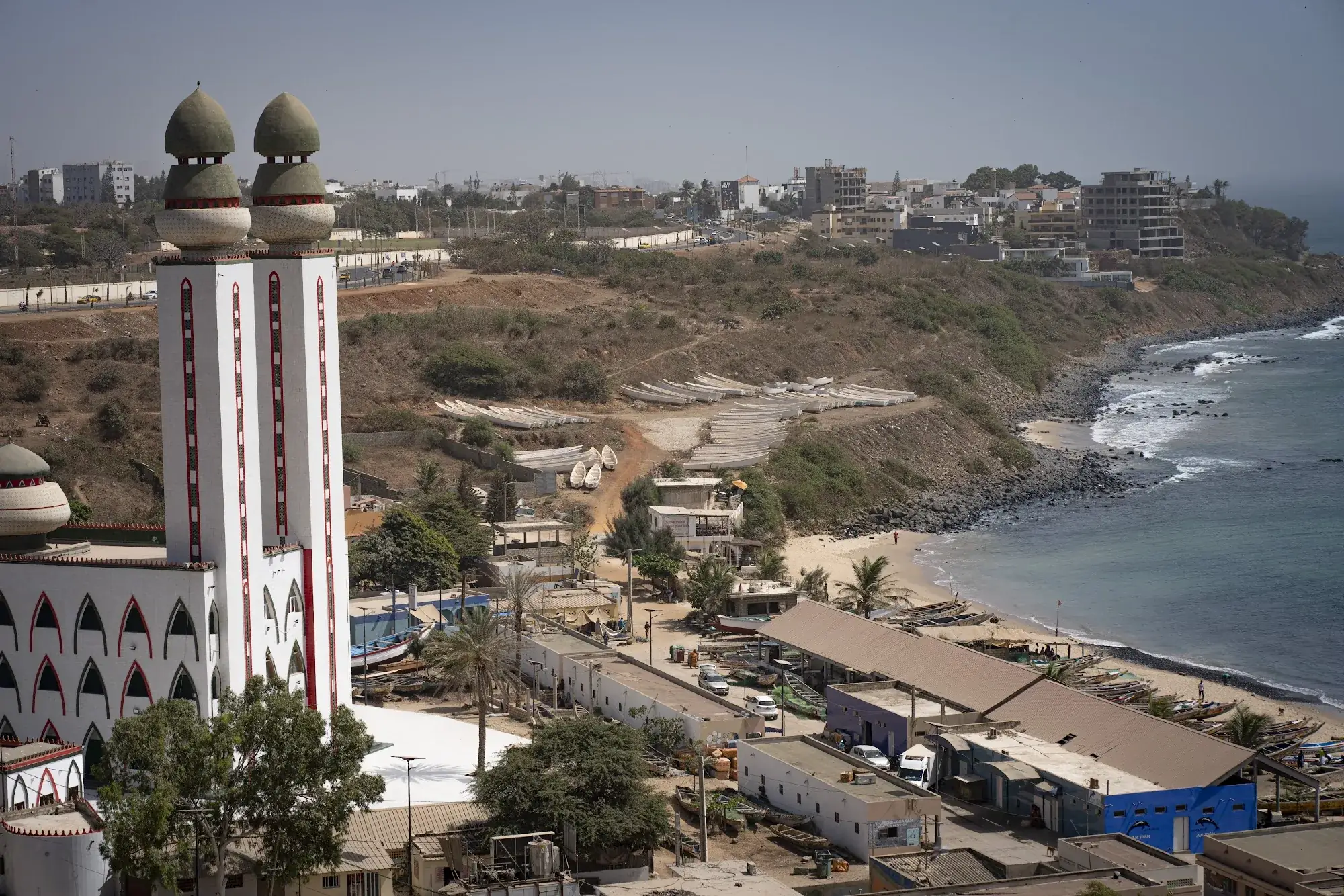 La corniche de Dakar